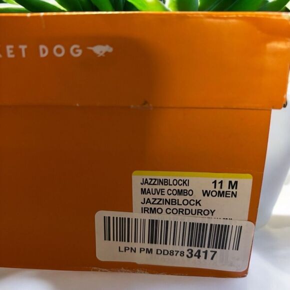 Rocket Dog Women’s Jazzinblocki Mauve Combo Size 11 M Corduroy Sneakers - Picture 6 of 6